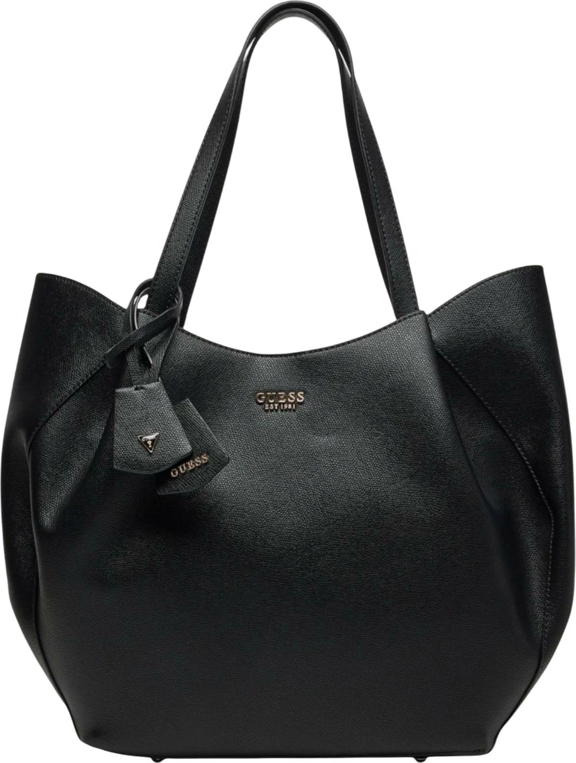 Çantë tote për femra Guess Amorette 2 in 1 HWBG78 98240, e zezë