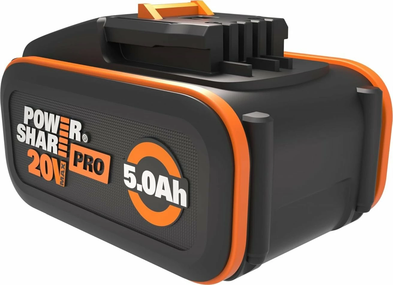 Bateri Worx PowerShare Pro WA3645 20V 5.0Ah, zi/portokalli