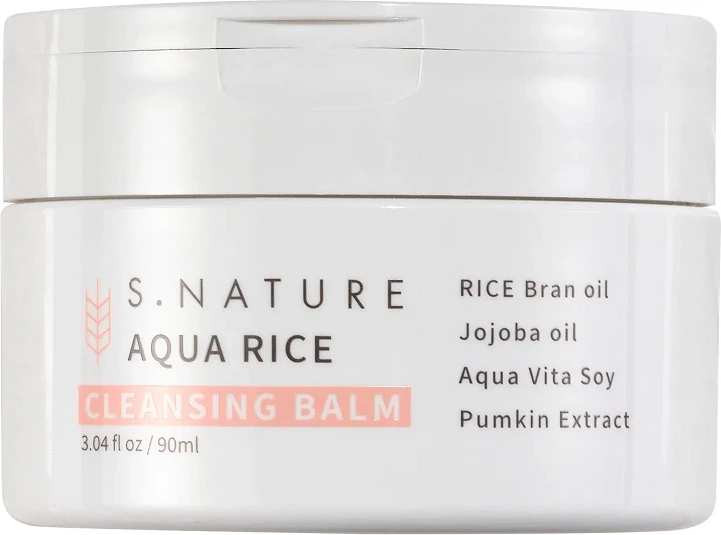 Balm për pastrim grimi S.NATURE Aqua Rice Cleansing Balm për femra, 90ml