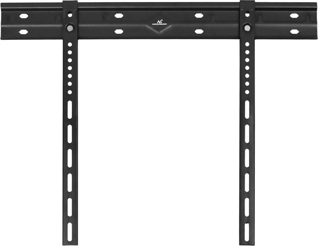 Mbajtës muri ultra i hollë për TV Maclean MC-123, për 40-85", max VESA 600x400, deri 80kg, i zi