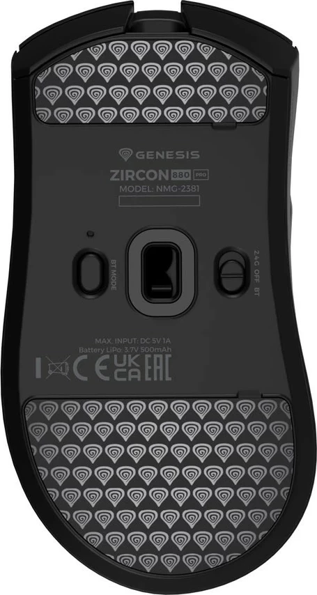 Maus Genesis Zircon 880 Pro Wireless, 30000 DPI, 6 butona, i zi