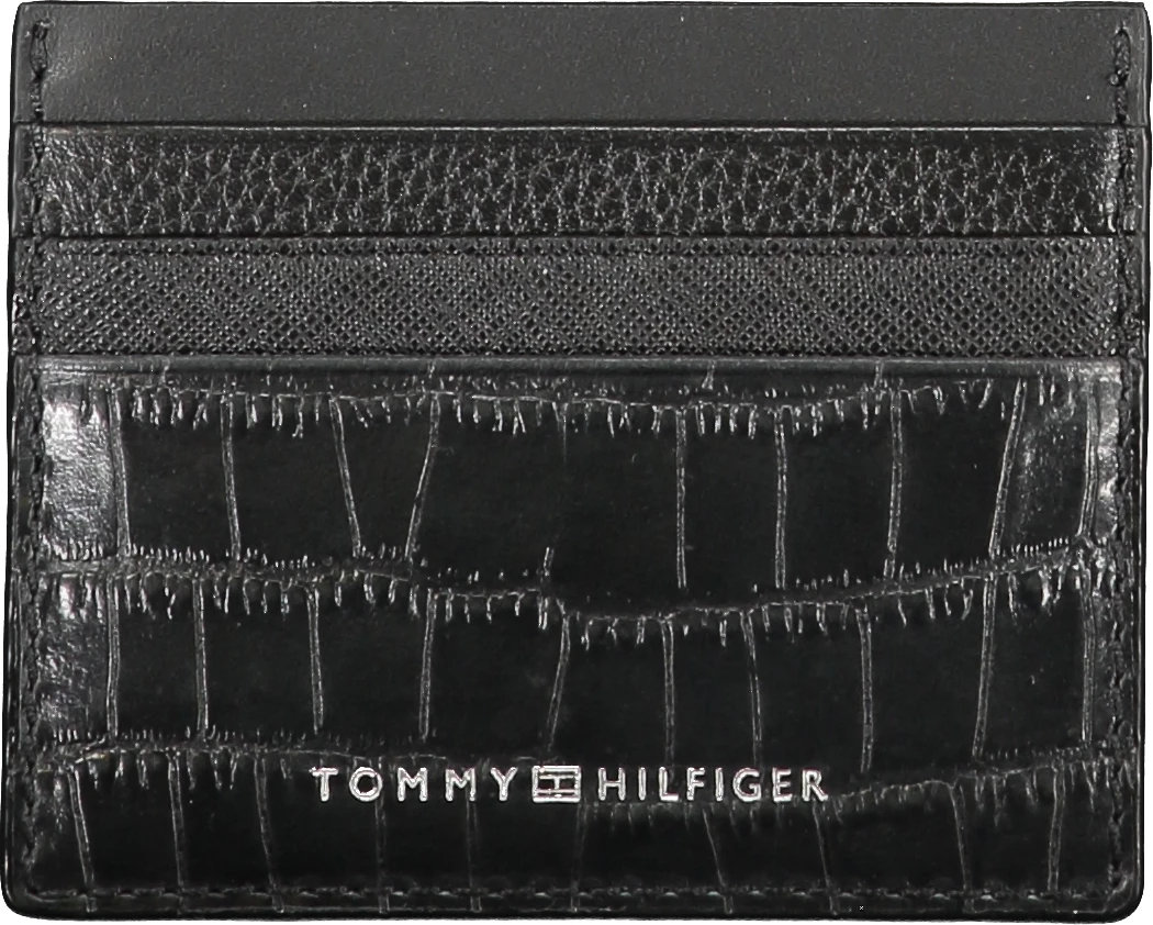 Portofol Tommy Hilfiger meshkuj, i zi