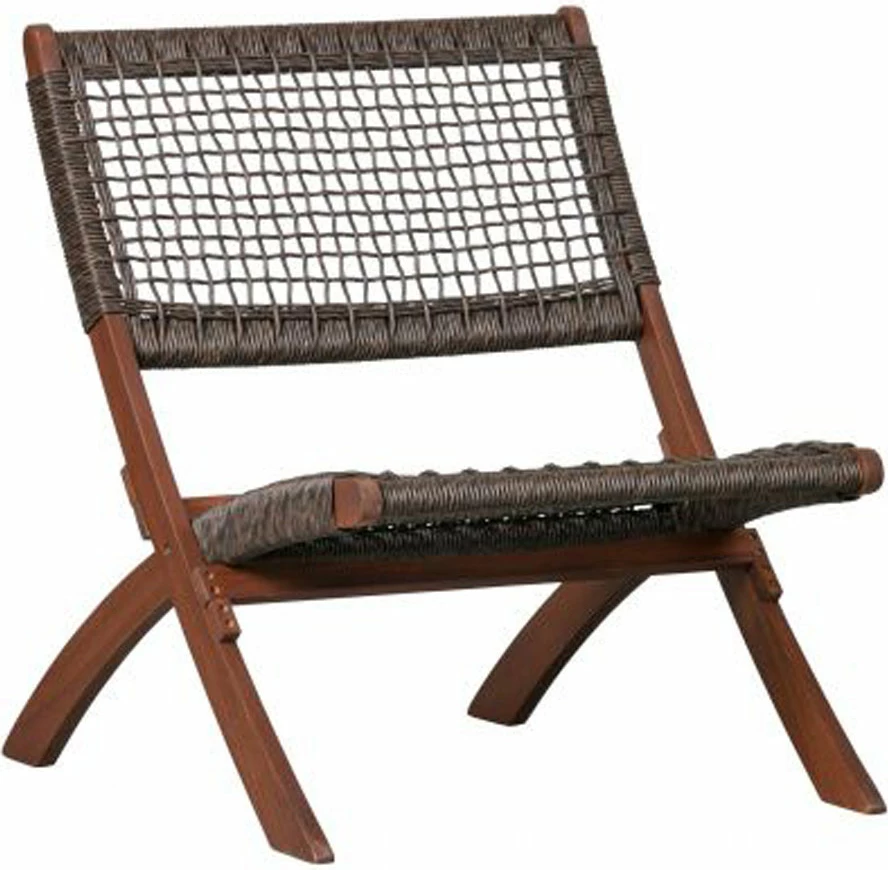 Karrige palosëse me rrjetë, ngjyrë kafe antike, dru arre, 78x60x72.5