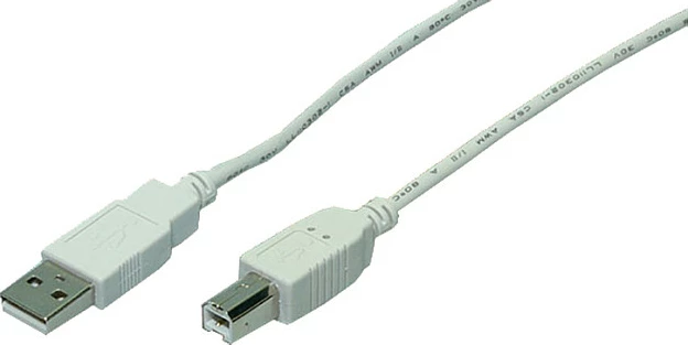 Kabllo USB LogiLink A në Mini-B, USB 2.0, 5m, e hirtë