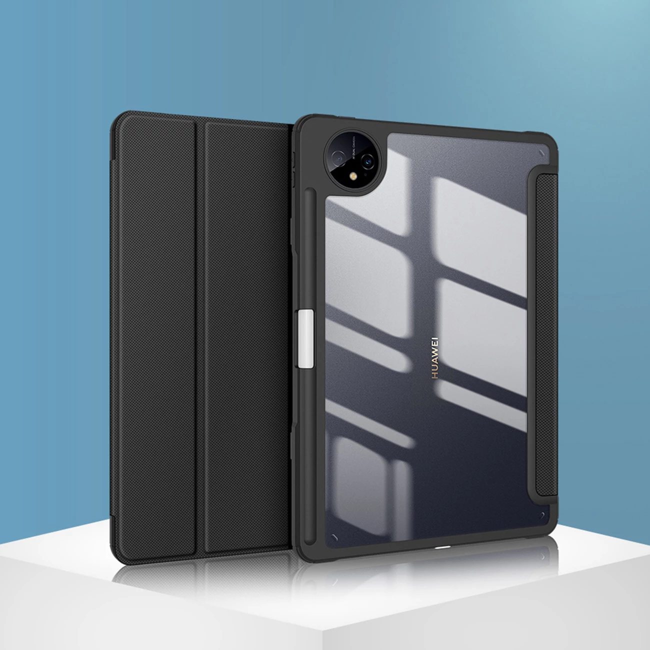 Mbështjellës tablet Dux Ducis Toby për Huawei MatePad Pro 11" (2022), me qëndrim, auto sleep, i zi