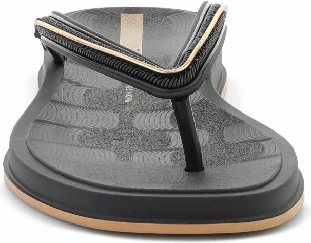 Flip-flopa për femra Ipanema Glow AD 27398-BR745, të zeza/ari [Madhësia: 38]