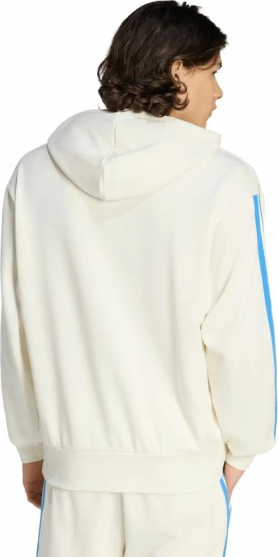 Duks për meshkuj adidas Essentials 3-Stripes French Terry KD4901, krem [Madhësia: L]