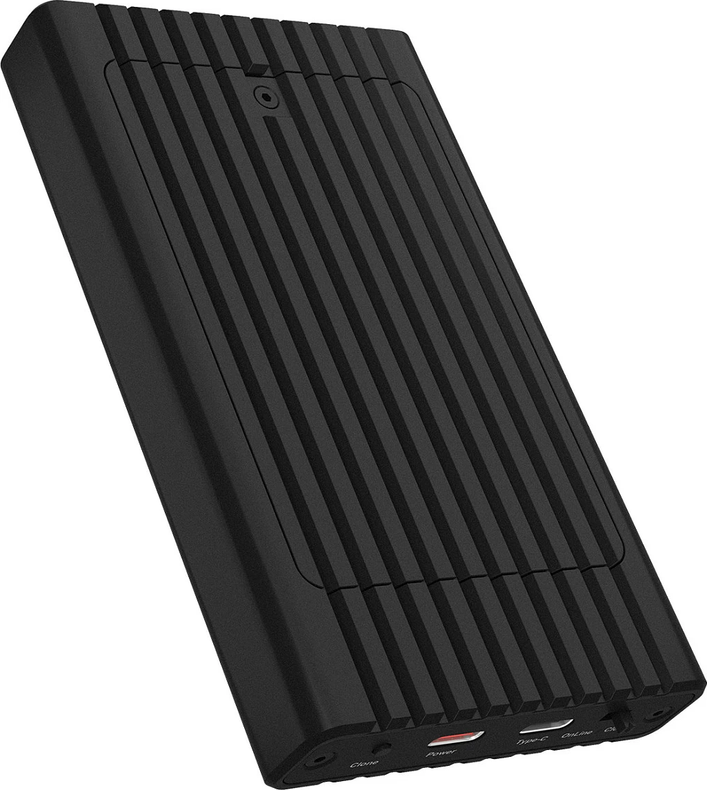 Kasë SSD ICY BOX IB-2817MCL-C31, USB-C 3.2, 2x M.2 NVMe, e zezë