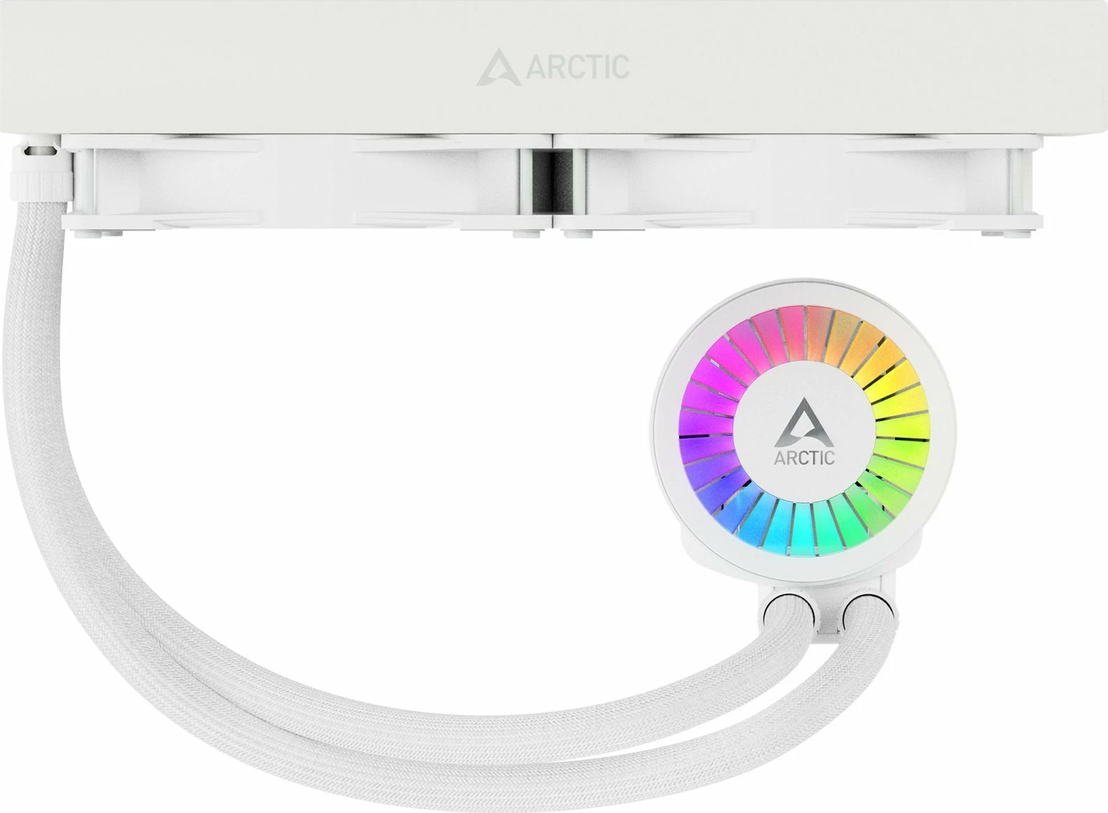 Ftohës me ujë AIO Arctic Liquid Freezer III 280 A-RGB 280mm, 2x140mm PWM, i bardhë