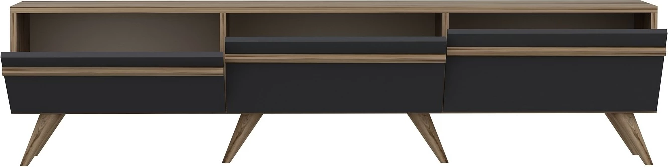 Komodë TV Hanah Home, Amsterdam, ngjyrë antracit