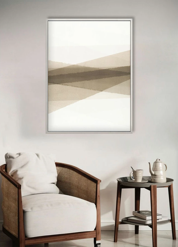 Pikturë dekorative Fleeting Emotion, kanavacë, shumëngjyrëshe, dru i bardhë, 90x120x5cm