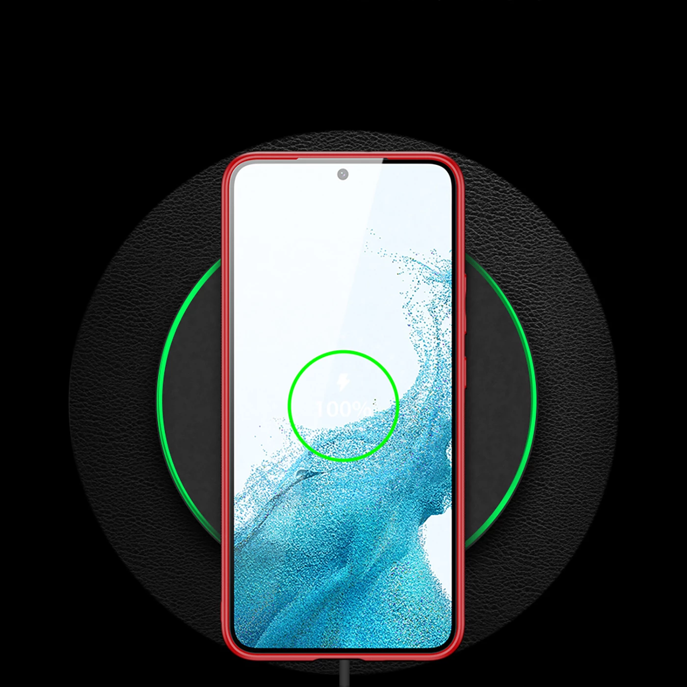 Mbështjellës Dux Ducis Yolo për Samsung Galaxy S22+, lëkurë ekologjike, Kuq