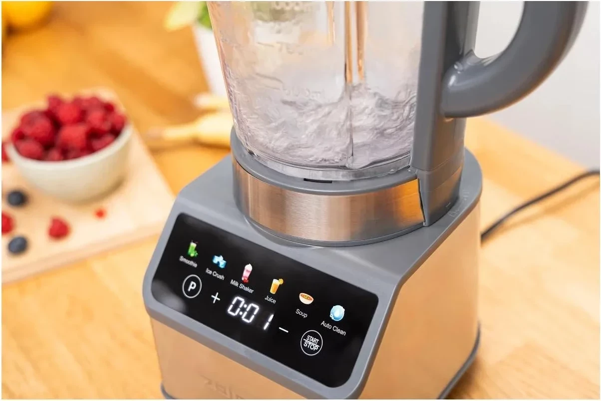Blender Zelmer ZSB4870, 1200W, 1L, panel me prekje, argjend