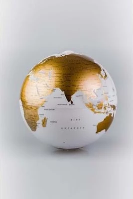 GR GLOB RROTULLUES GOLD 15CM