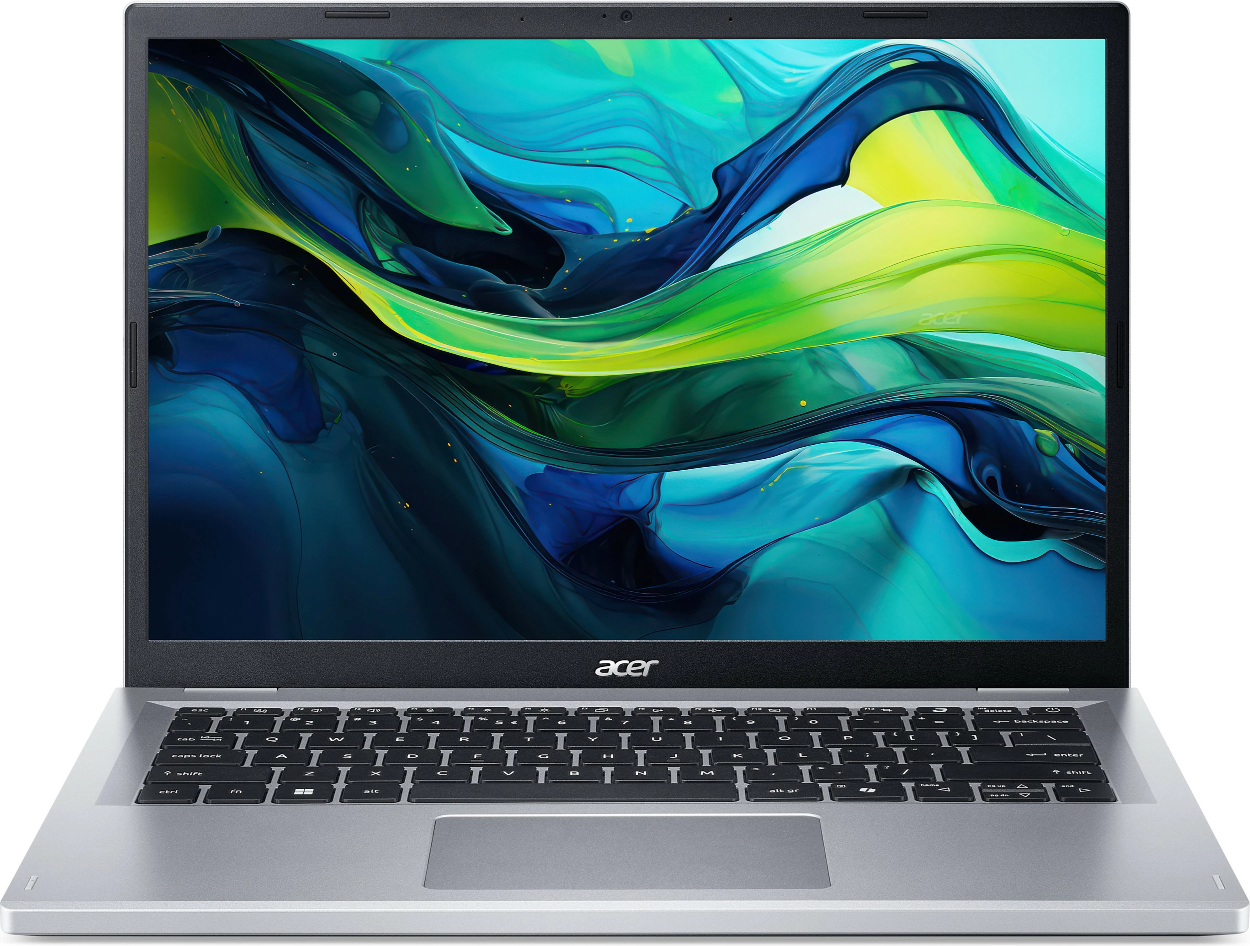 Laptop Acer Aspire AG14-32P-328W, i3-N355, 8GB RAM Memorje, 512GB SSD, Windows 11 Home, AZERTY FR, argjendtë