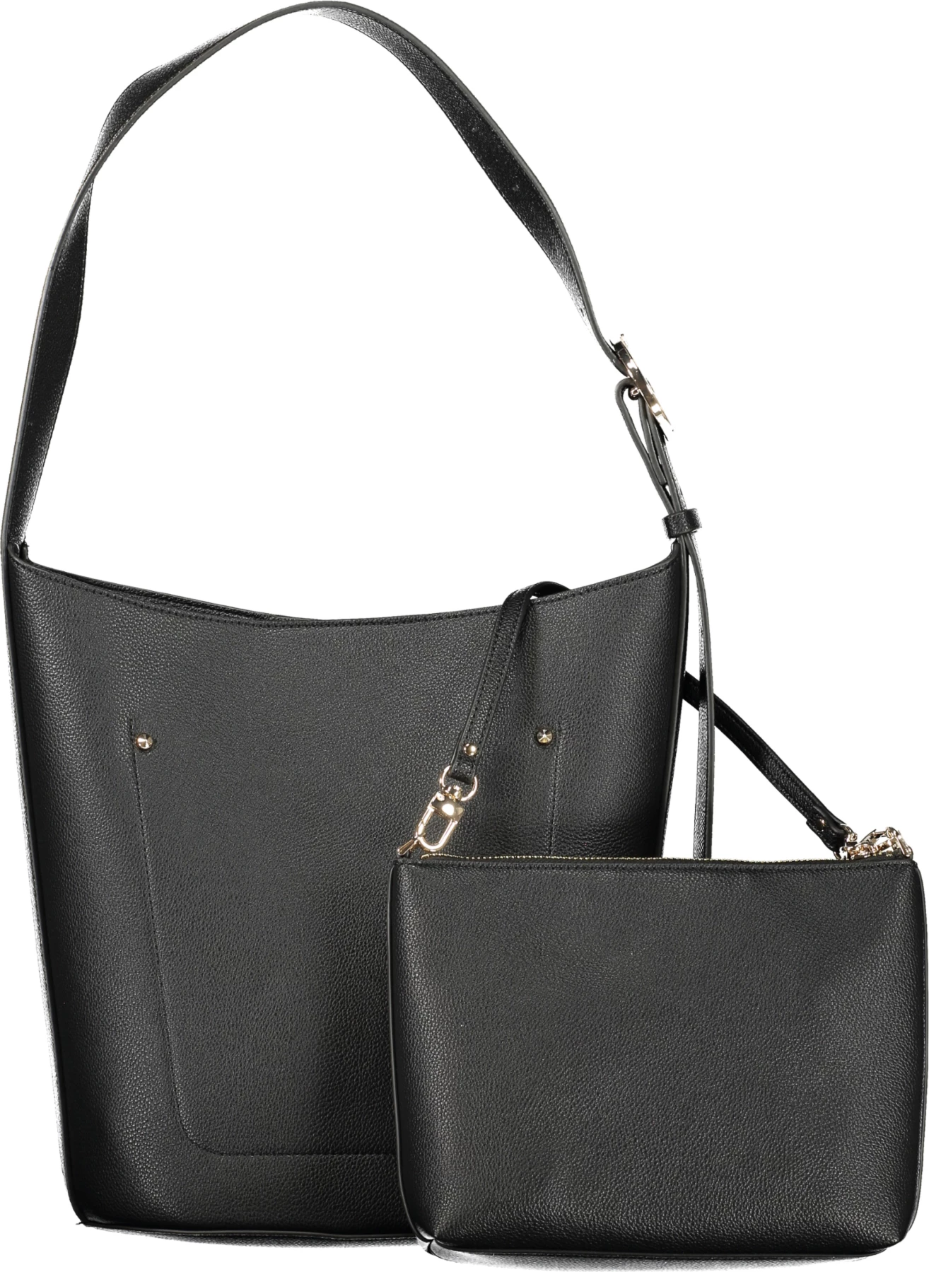 Çantë GUESS JEANS Meridian II femra, e zezë