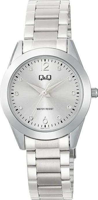 Orë dore Q&Q Q82B-001PY, e argjendtë