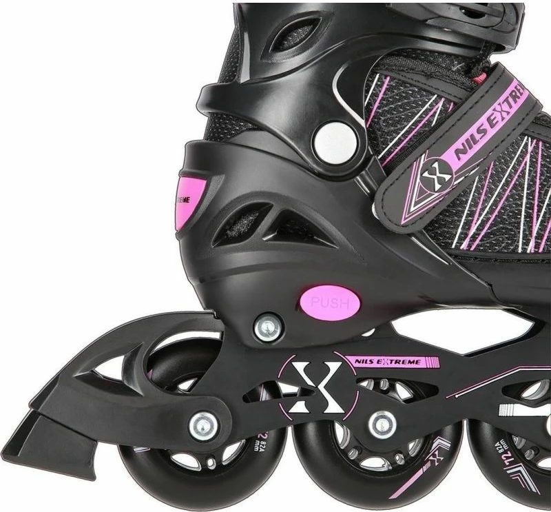 Rollera për fëmijë Nils Extreme, rozë