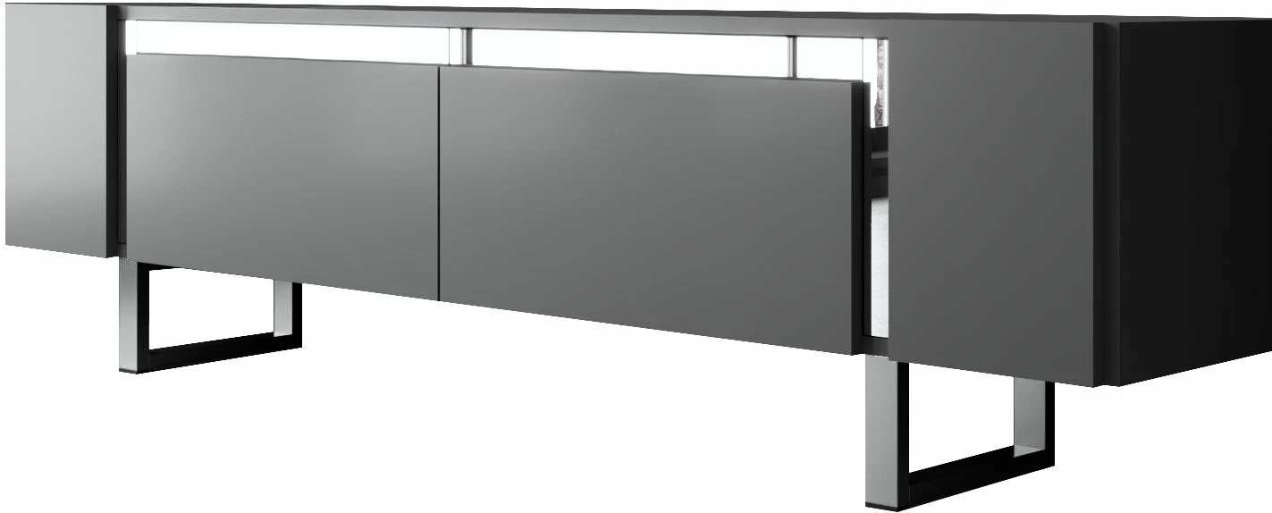 Komodë TV Hanah Home, Yildiz, antracit, argjend