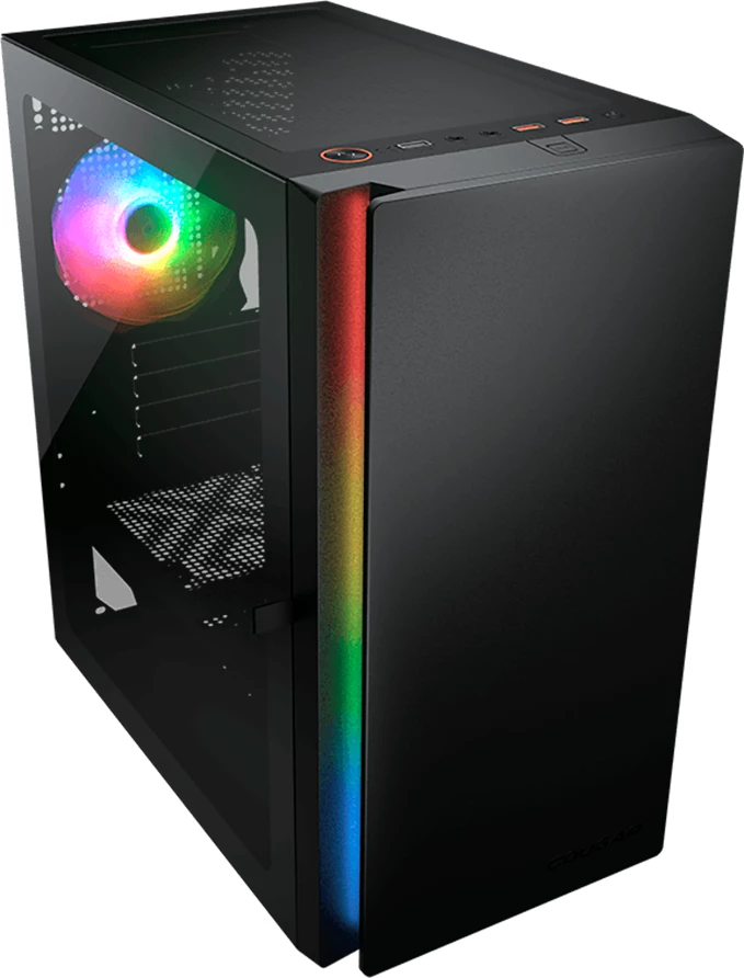 Kasë COUGAR Purity RGB Mini Tower Micro-ATX/Mini-ITX, e zezë