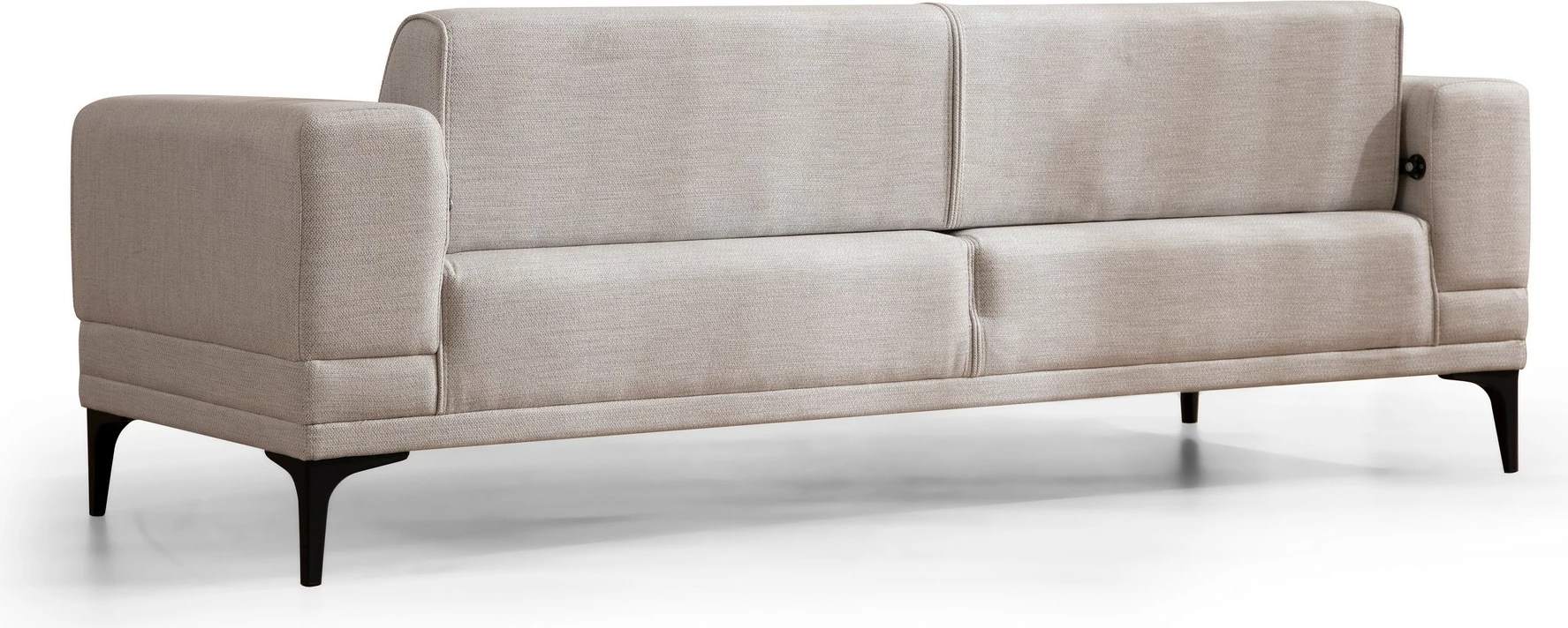 Divan 3-vendësh, shtrat, Atelier del Sofa, Horizon, ngjyrë ecru