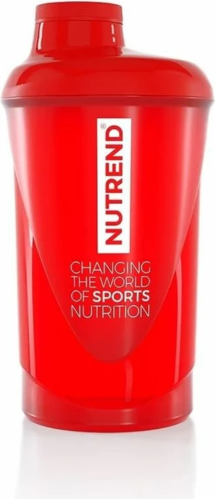 Shishe Shaker 600ml Kuqe