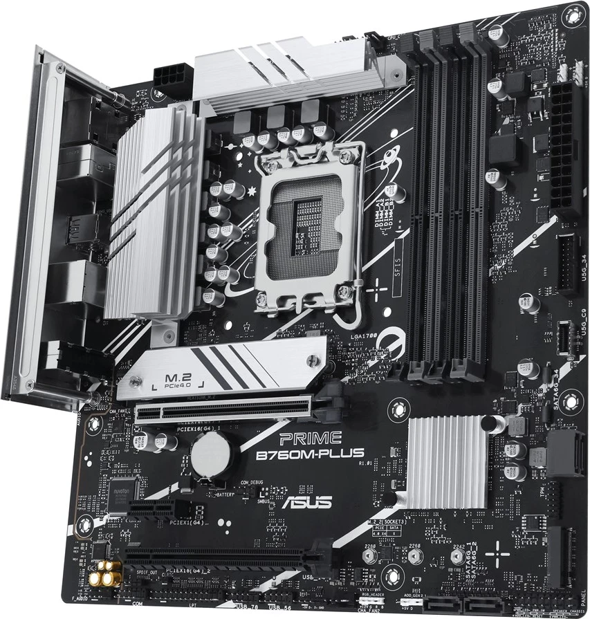 Pllakë amë ASUS PRIME B760M-PLUS, LGA 1700, micro ATX