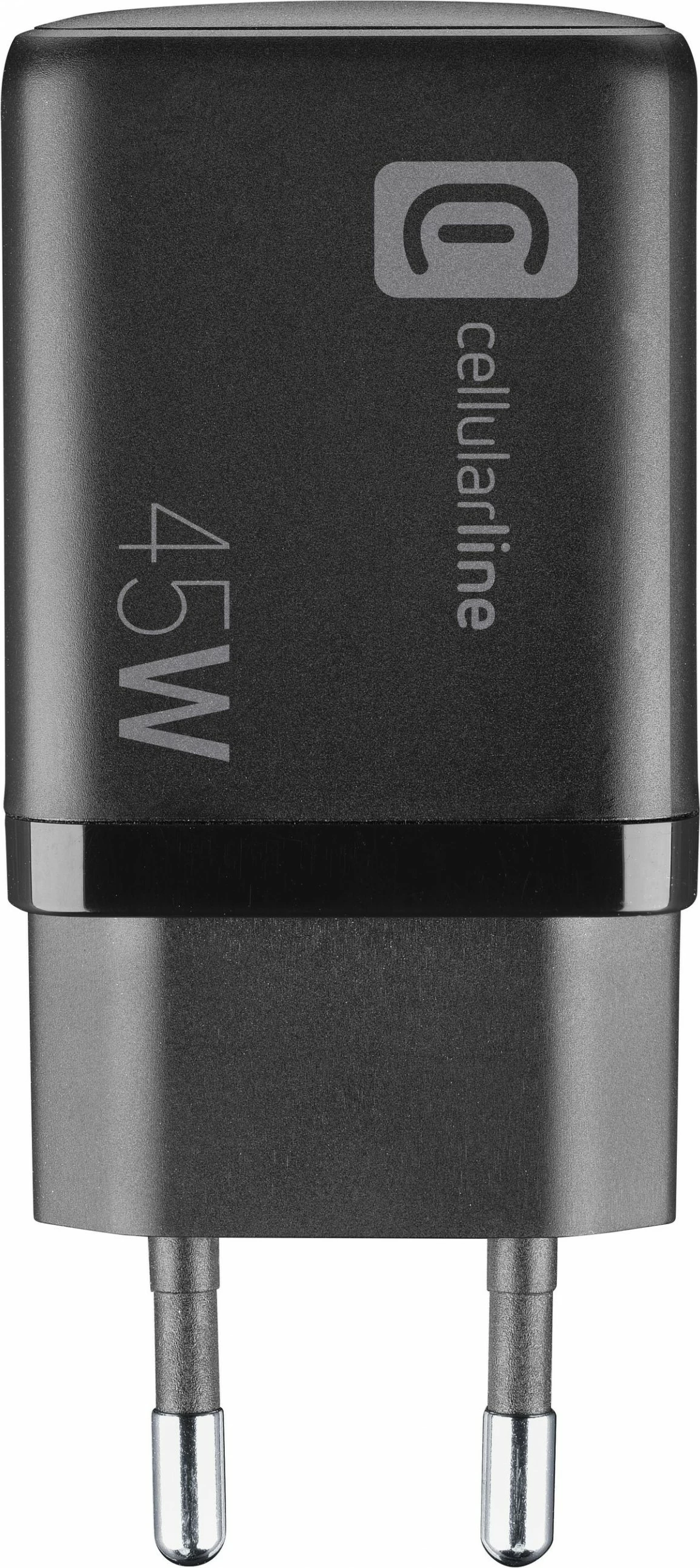 Karikues Cellularline MULTIPOWER MICRO 45W, universal, 2 porta, i zi