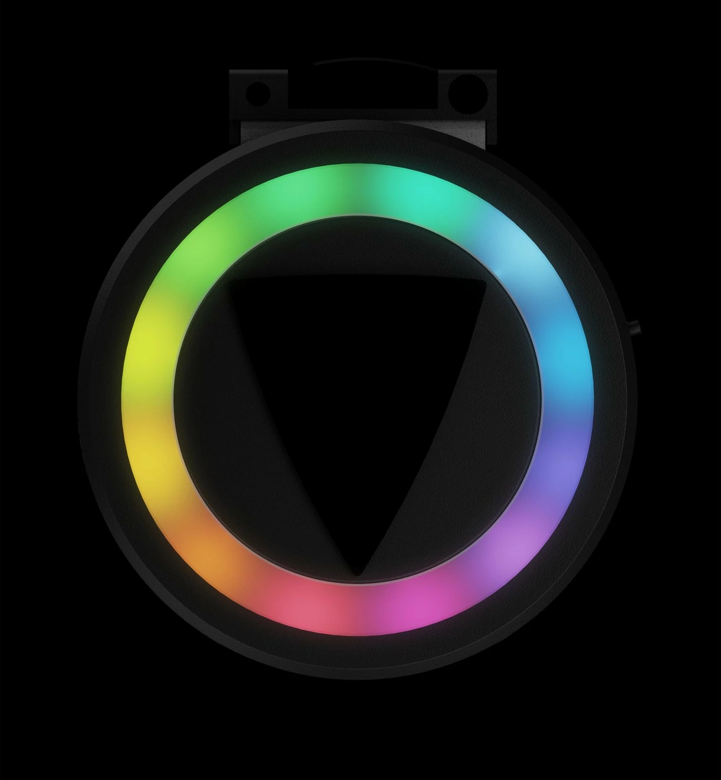 Krah monitori ICY BOX IB-MSG303BL-T, USB Hub, LED RGB, 32 inç, i zi