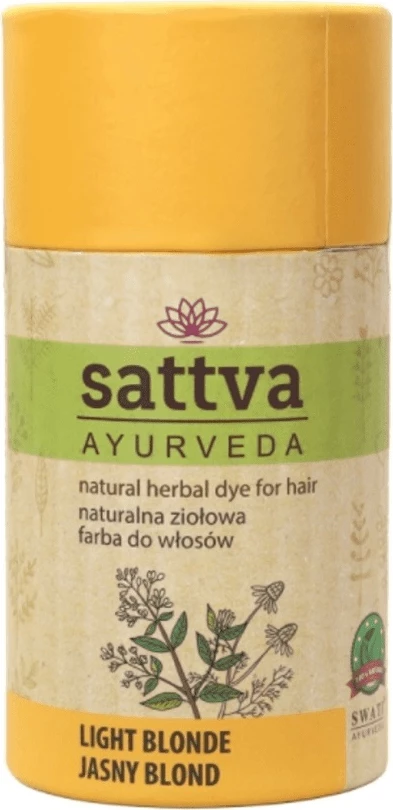 Ngjyrë për flokë për femra Sattva Herbal Light Blonde, 150g