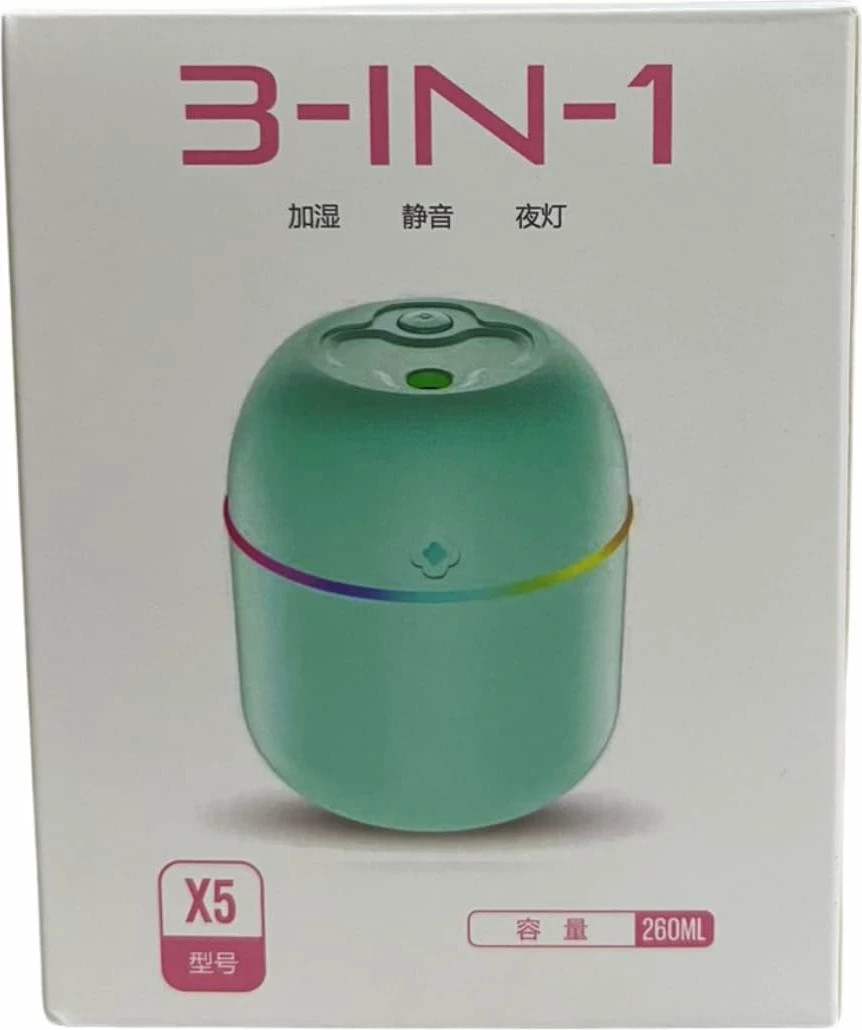 Mini Aroma Diffuser 3in1 260ML