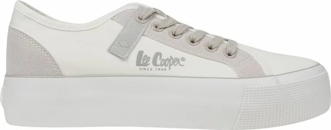 Këpucë femra Lee Cooper, të bardha
