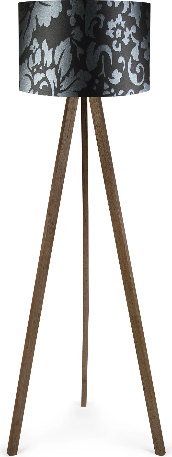 Llambë dyshemeje Opviq, AYD-1204, moderne, ngjyrë e zezë, kafe, gri, 38x140cm