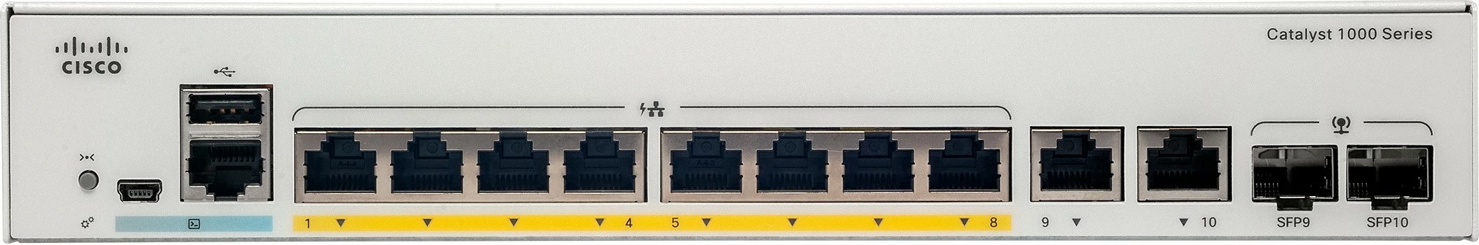 Switch Cisco Catalyst 1000 8 portë GE