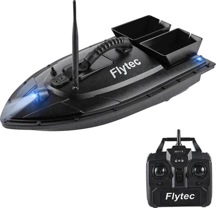 Varkë karremi RC Flytec 2011-5 12000mAh 500m 1.5kg, e zezë, set
