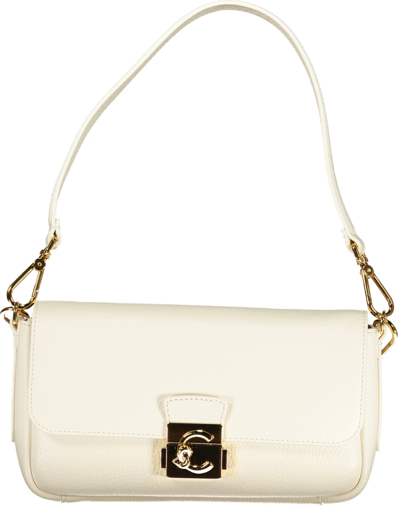 Çantë COCCINELLE U4K C-ME Lock për femra, e bardhë