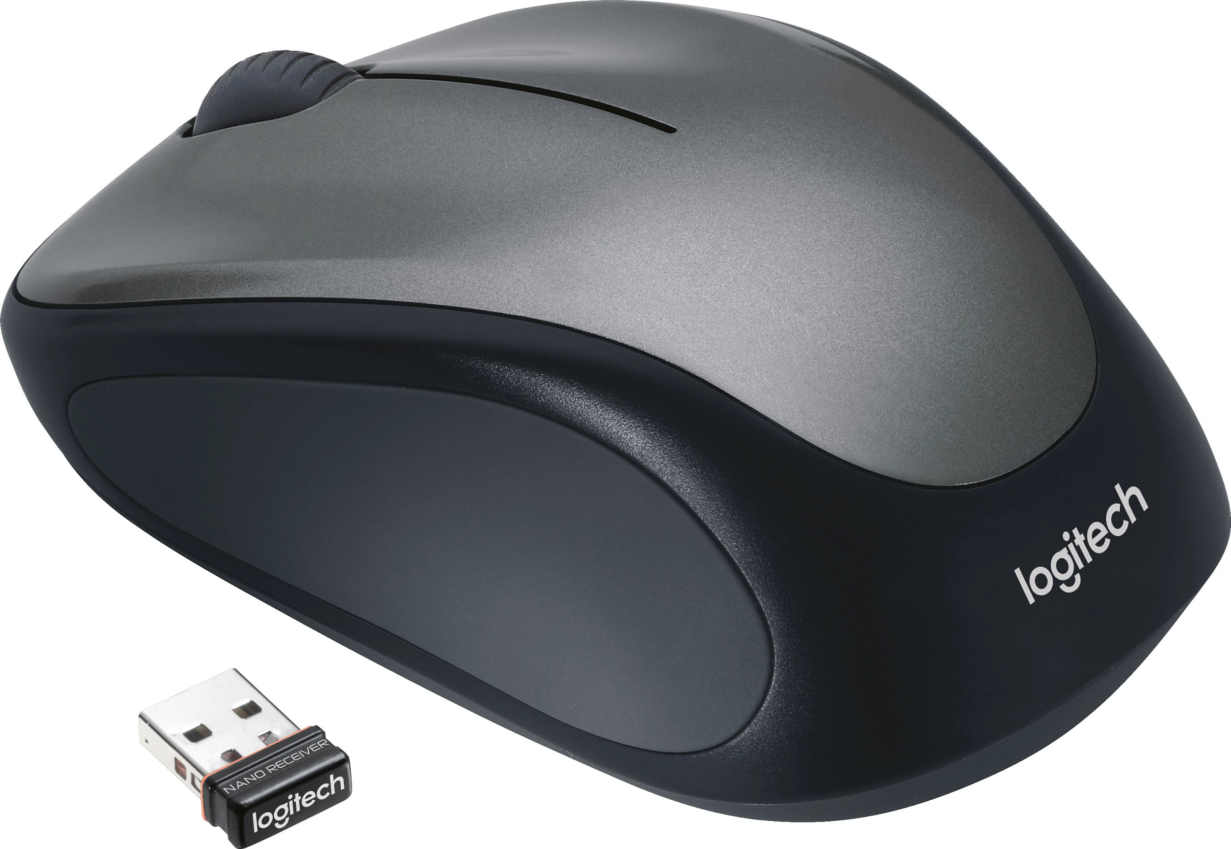 Maus Logitech Wireless M235, Ambidextrous, Optical, RF Wireless, 1000 DPI, Grey