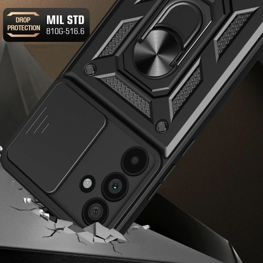 Mbështjellës Tech-Protect CamShield Pro për Samsung Galaxy A36 5G, i zi