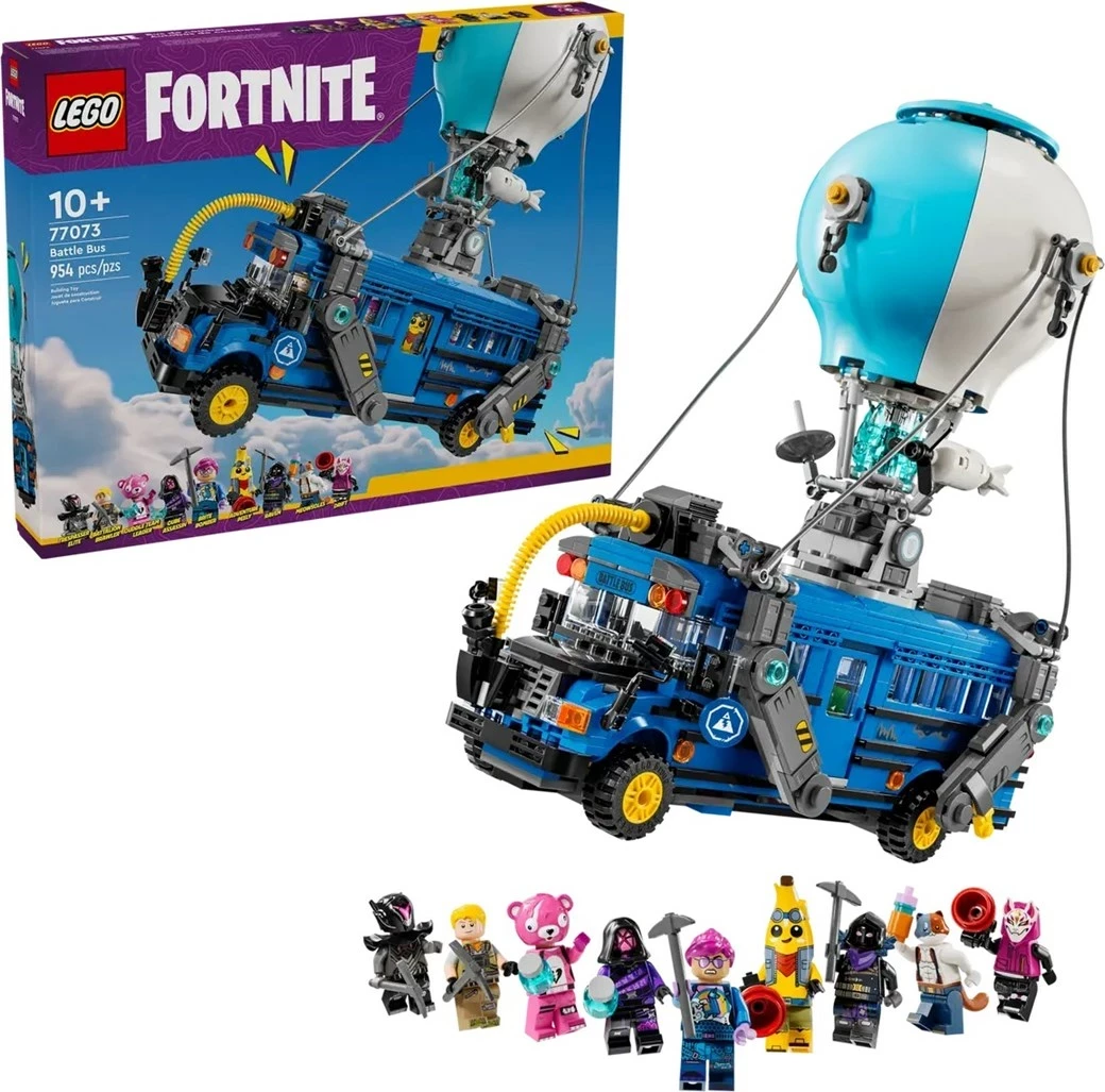 Set LEGO Fortnite 77073 Battle Bus, për moshën 10+ vjeç, Blu