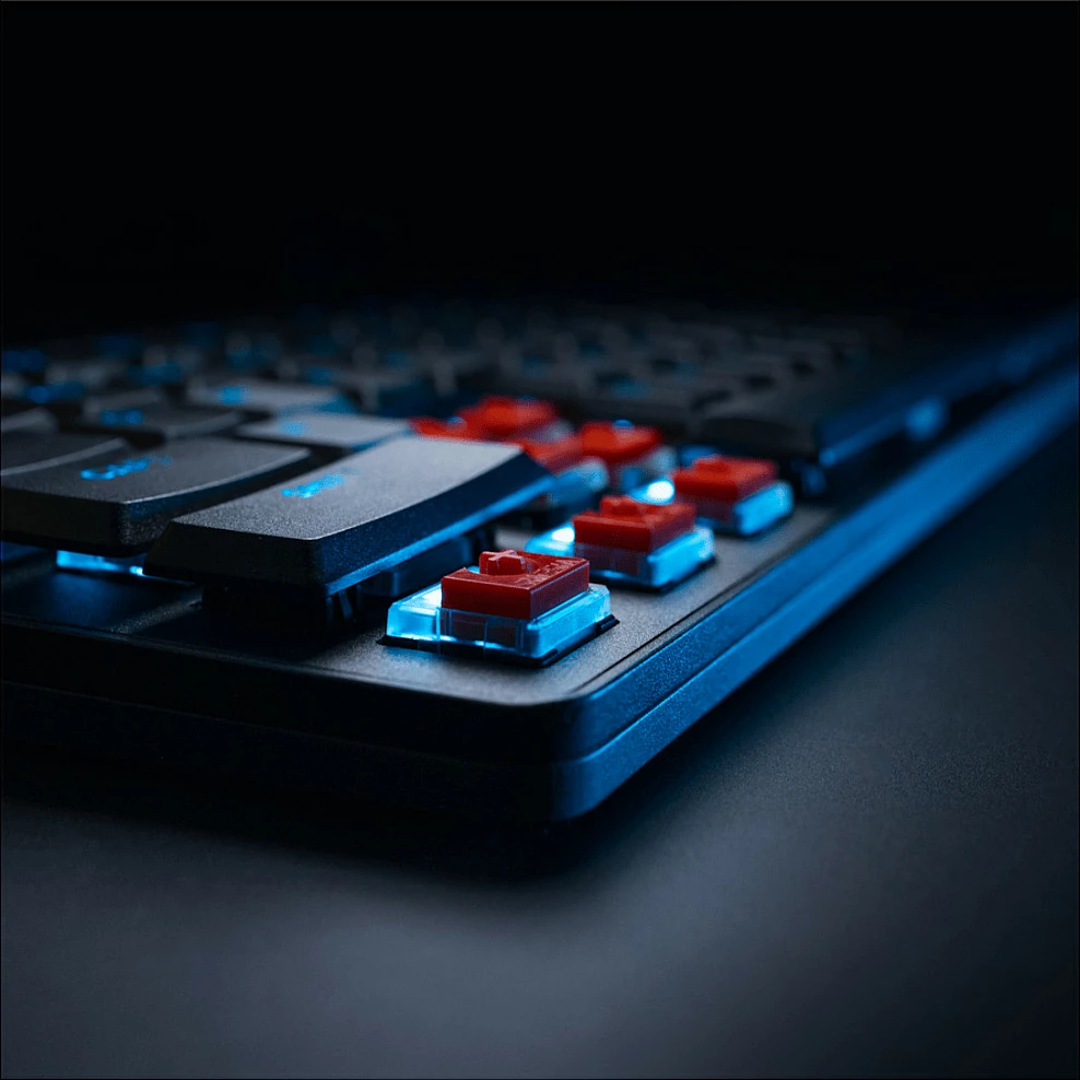 Tastierë gaming Logitech G515 RAPID TKL, USB-C, RGB, QWERTZ DE, e zezë