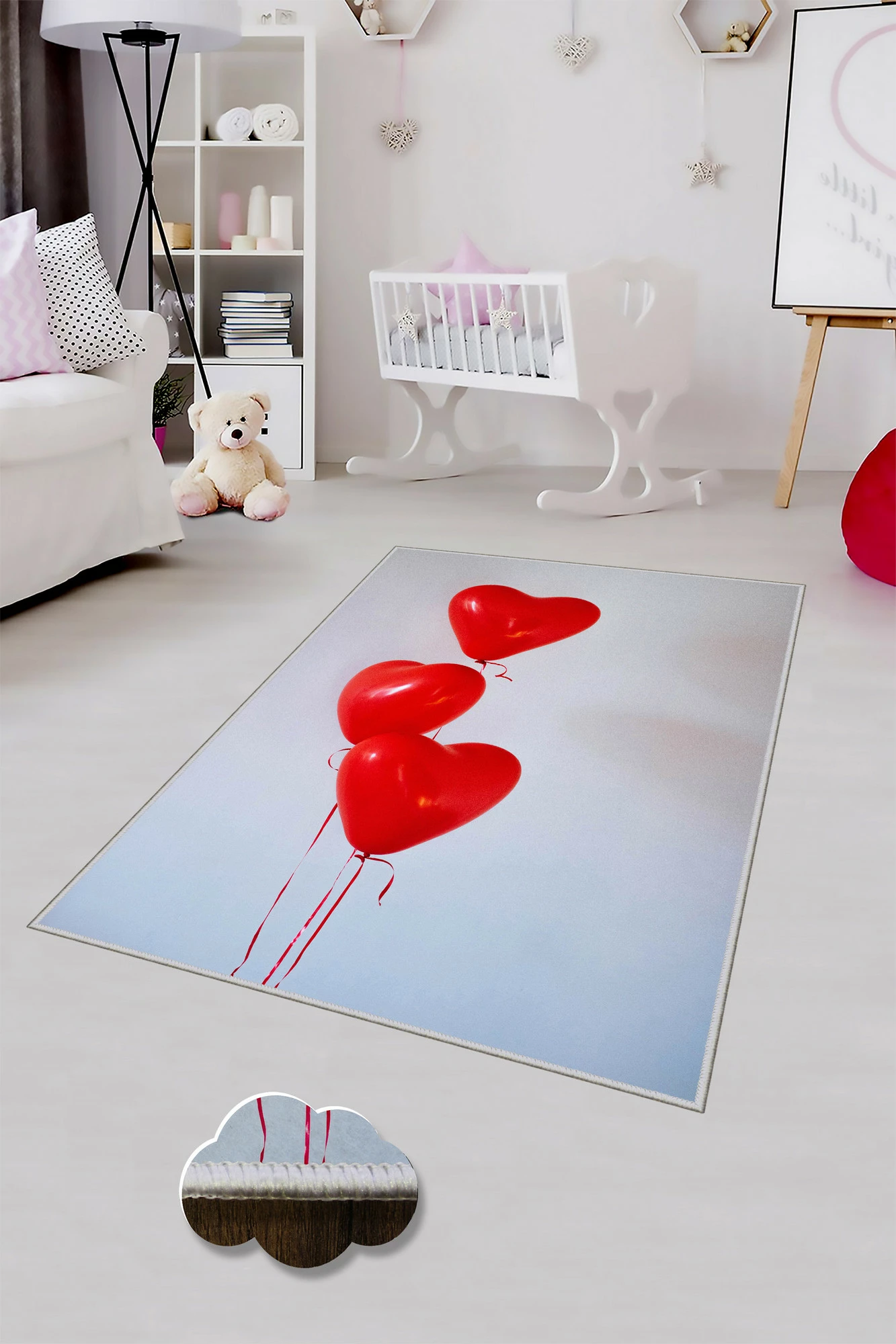 Qilim për korridor, shumëngjyrësh, 80x200cm, Conceptum Hypnose, WOOKECE079
