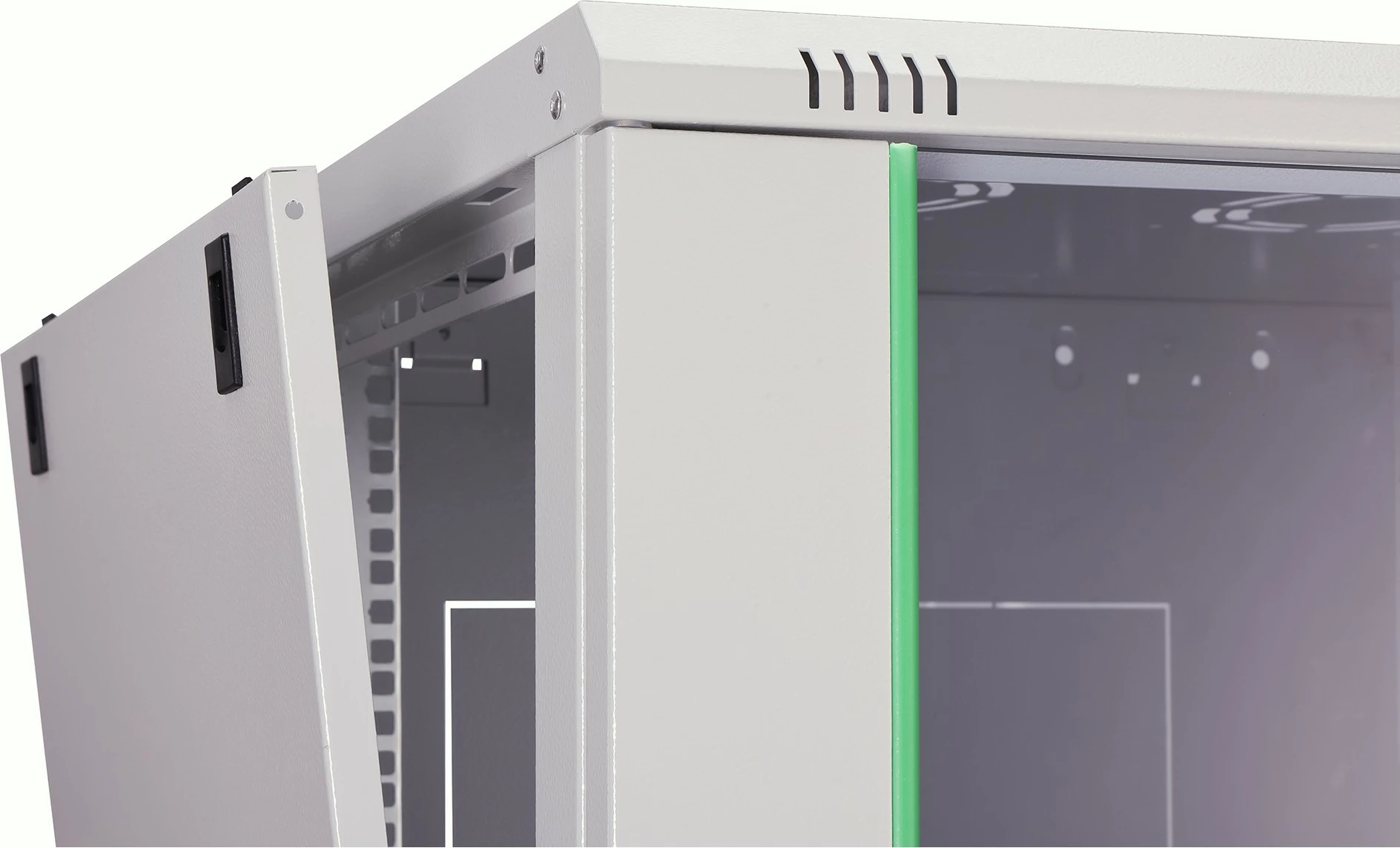 Kasë rrjeti Digitus Dynamic Basic 16U 600x600mm, xham, gri