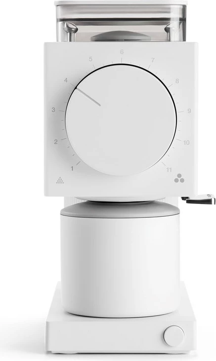 Mulli për kafe Fellow Ode, i bardhë