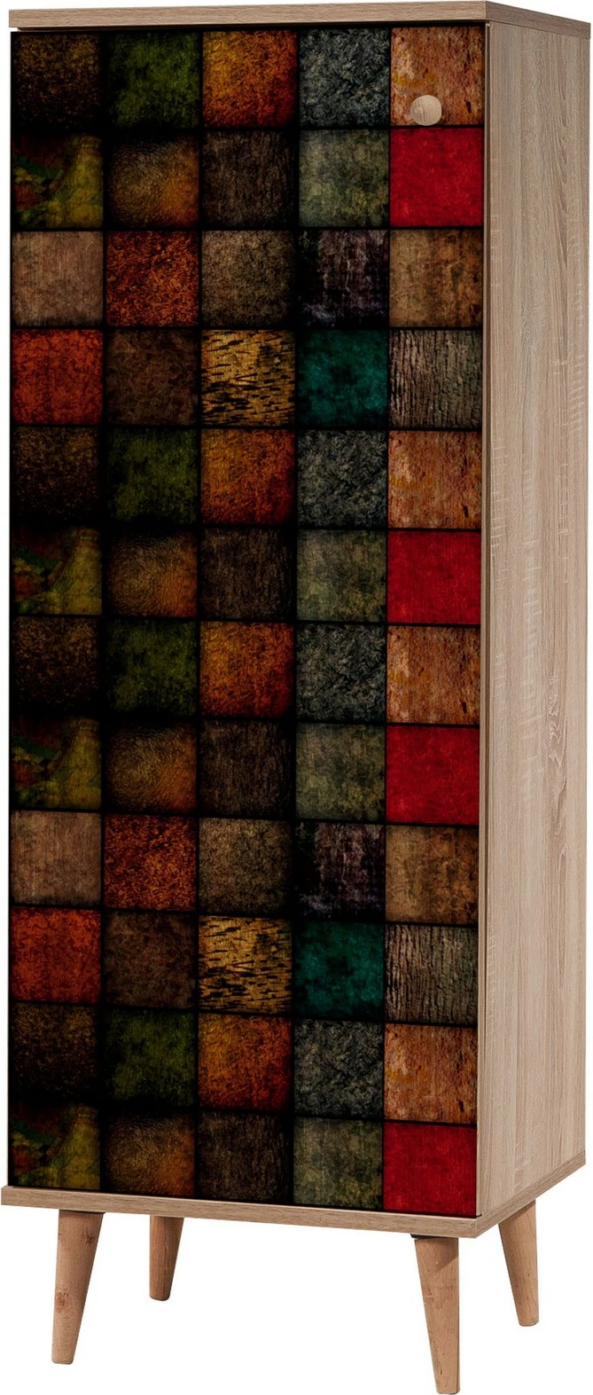 Set mobiljesh për korridor Filinta, ngjyrë sonomo dhe e gjelbër, 723-1070