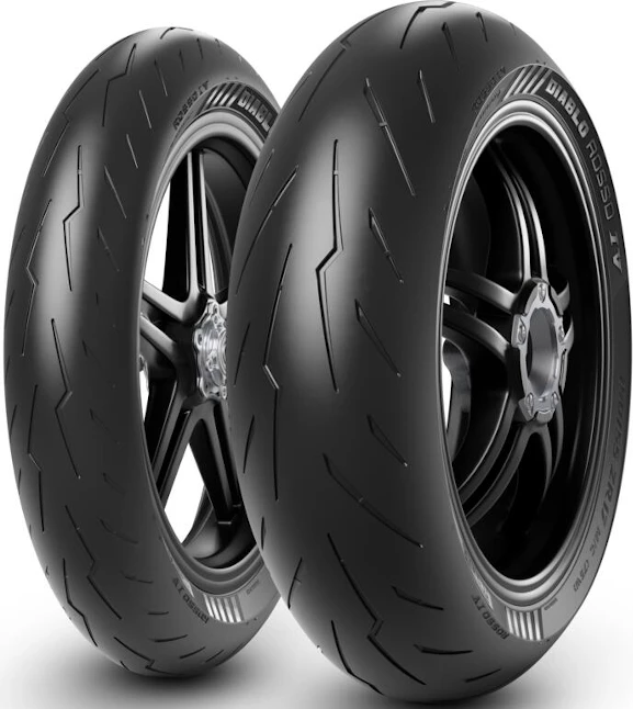 Gomë motoçiklete Pirelli Diablo Rosso 4 190/50ZR17 73W TL (R)