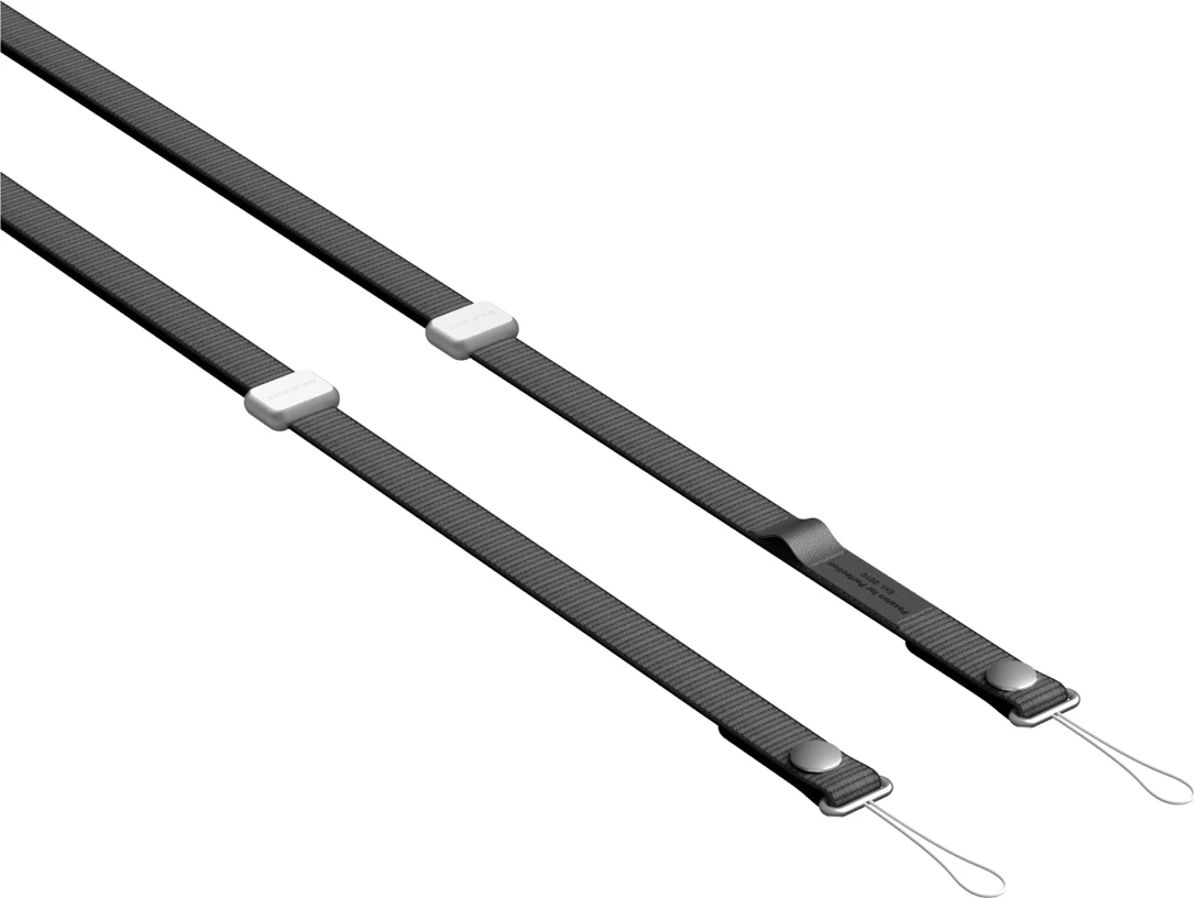 Rrip magnetik për celular AmazingThing Titan MagStrap, rregullim 123-213 cm, adapter rrotullues universal, fije PET, e zezë