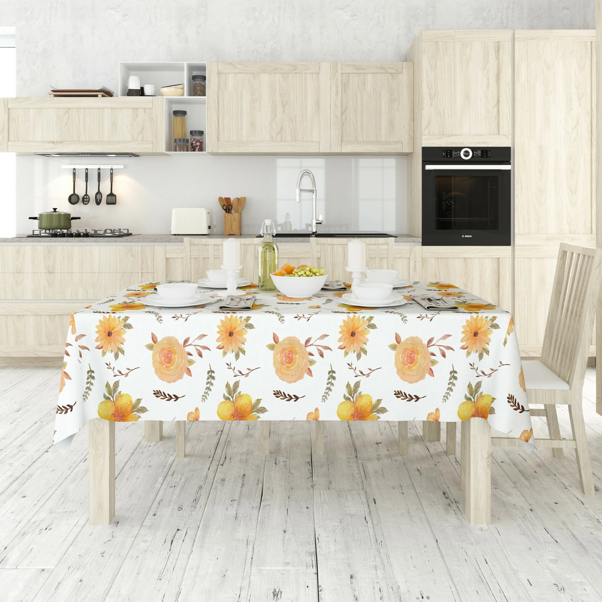 Mbulesë tavoline Hermia, Asr-tblclt25-43, 140x180 cm