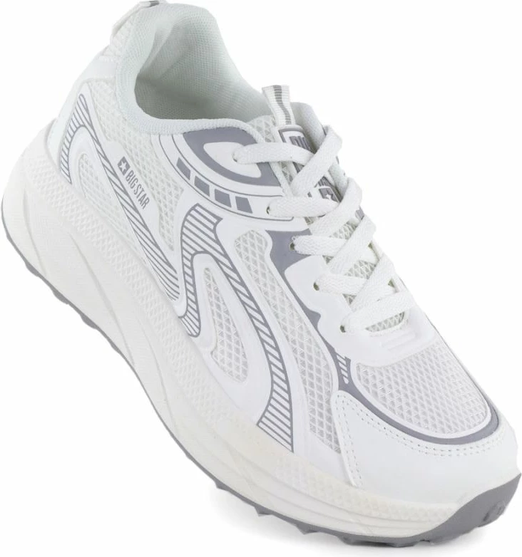 Atlete platforme femra Big Star TT274325, të bardha