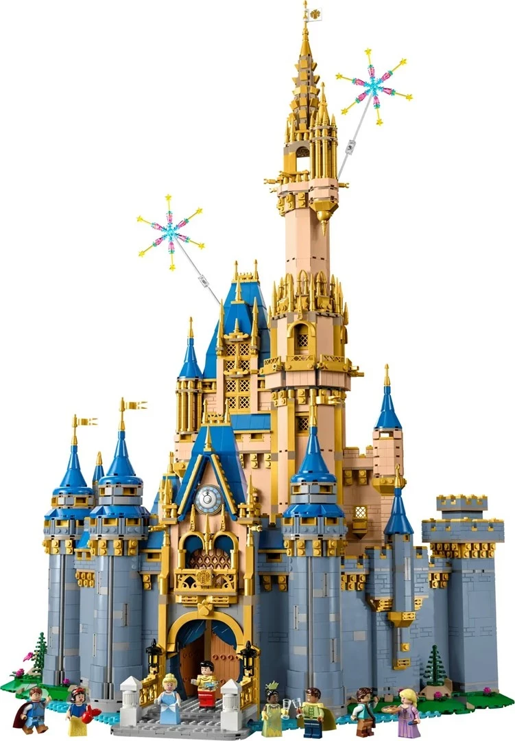 Set LEGO Disney Castle 43222, 4857 pjesë, me 8 minifigura