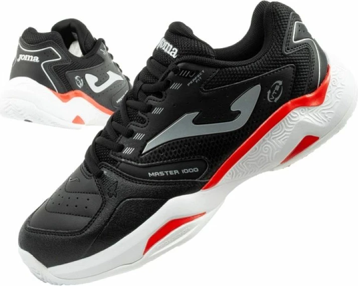 Atlete padeli dhe tenisi për meshkuj Joma Master 1000, të zeza [Madhësia: 45]